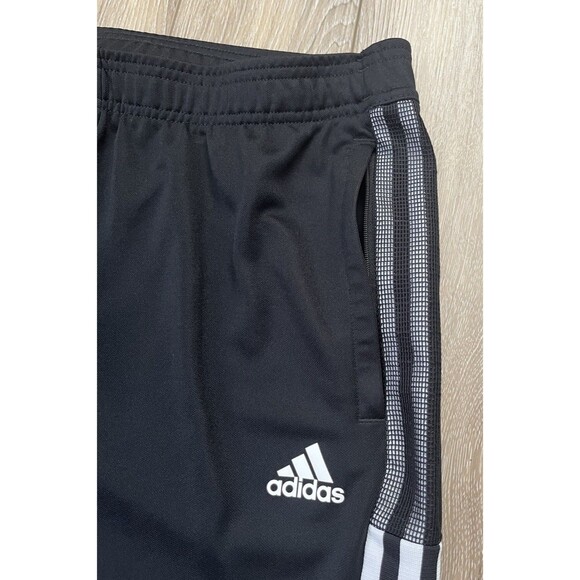 Adidas Primegreen Sweatpants Black Tiro Aeroready Track Joggers 3-Stripes Sz L - Picture 3 of 9